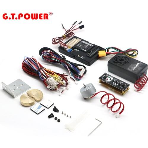 G.T.POWER Container Truck Lighting and Voice Vibration System Pro For Tamiya RC4WD Tractor RC Truck Trx4 Toys New Year Gift