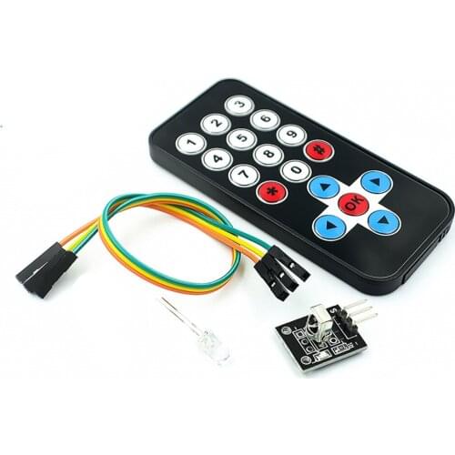 Infrared IR Wireless Remote Control Module Kits DIY Kit HX1838 For Arduinno Raspberry Pi Control Board