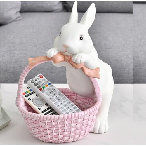 Storage Basket Resin Decoration Crafts Home Living Room Decoration Home Decoration Storage Basket
