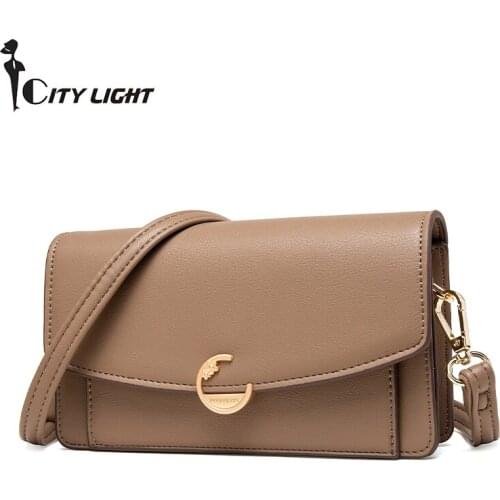 New Fashion Small Crossbody Bags For Women 2021 Mini PU Leather Shoulder Bag Messenger Bag For Girl Ladies Phone Purse