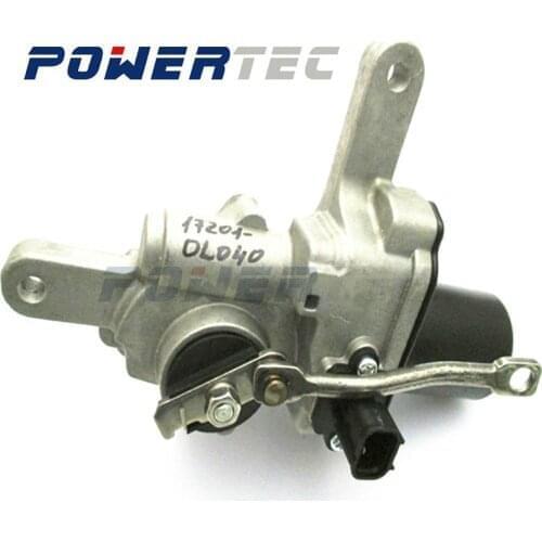 New CT16V Turbo Electronic Actuator 17201-0L040 172010L040 Turbocharger For Toyota Forturner 3.0 D-4D 120Kw 1KD-FTV 2009