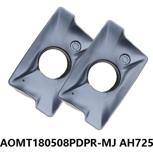 Original AOMT 180508 AOMT180508 PDPR AOMT180508PDPR-MJ AH725 Carbide Inserts Milling Insert CNC Turning Tools Lathe Cutter