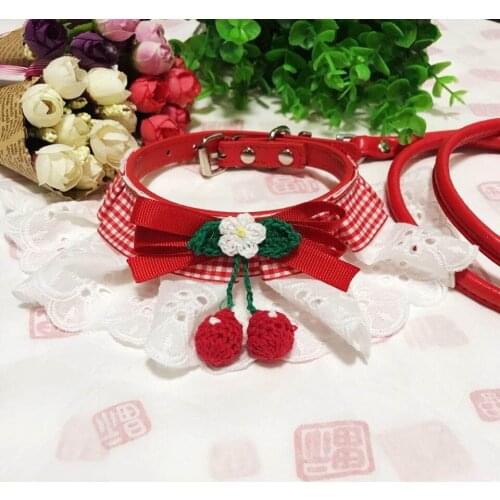 Kitten Collar Pet Collar with Anti-srtike Leash for Cats Puppies Small Dogs Cat Accessories Whole Sale Pet Dropshipping