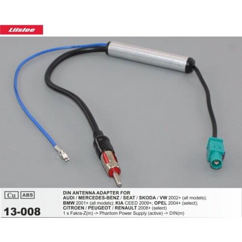 Car Radio Antenna Adapter Wire For CITROEN Jumper/Relay/Jumpy/Dispatch/Nemo