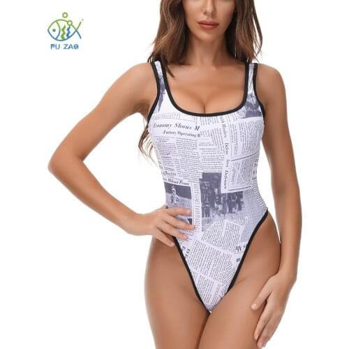 PUZAO Women's One-piece Swimwear