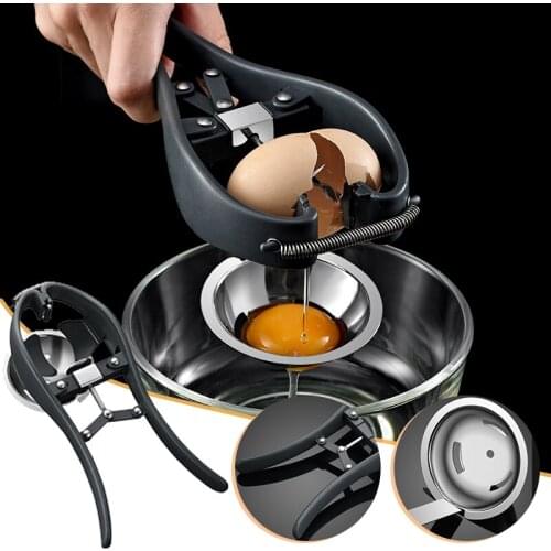 Egg White Separator Egg Opener Egg Shell Opener Manual Peeling Kitchen Tool for Household Kitchen Restaurant M56