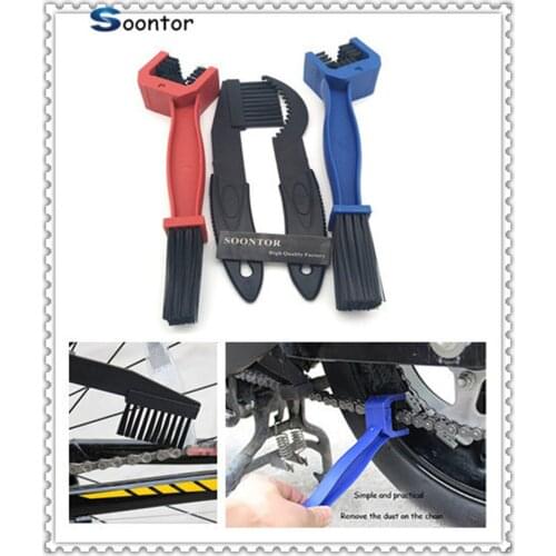 Motorcycle Chain Gear Cleaner Brush Tools For KTM SMC SMCR EnduRo R MC-R Duke 640 LC4 Supermoto 990 AdventuRe 990