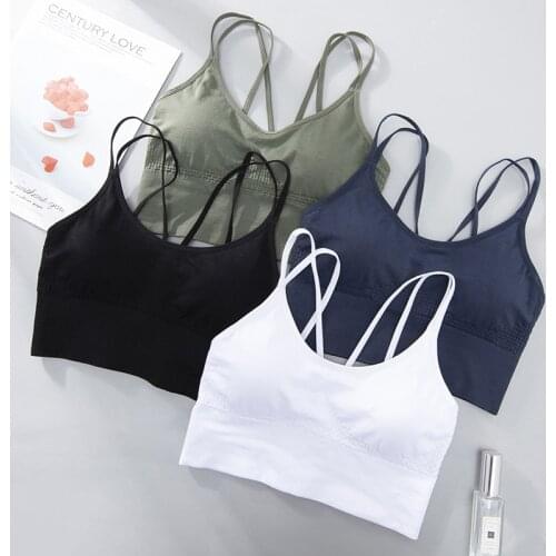 Shockproof Running Push Up New Style Sports Bra Quick-drying Large Size Fitness Bra Top No Steel Ring Sujetador Deportivo