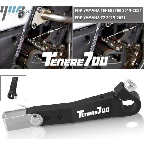 TENERE700 FOR YAMAHA TENERE Tenere 700 2019 2020 2021 T7 Black CNC Motorcycle Easy Pull Clutch Lever System Clutch Arm Extension