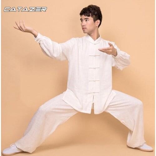 Thick Cotton Tai Chi Uniforms Martial Arts Kung Fu Wing Chun Taiji Suit Custom Make 10 Colors