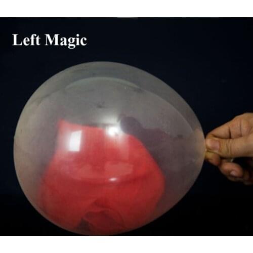 Silk Thru/Through Balloon - Magic Tricks Stage Magic Props Gimmick Illusion Accessories Comedy Party Easy To Do