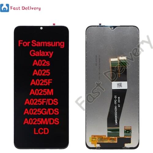For Samsung Galaxy A02s A025 A025F A025M LCD Display Touch Screen Digitizer Assembly For Samsung A025F/DS A025G/DS A025M/DS lcd