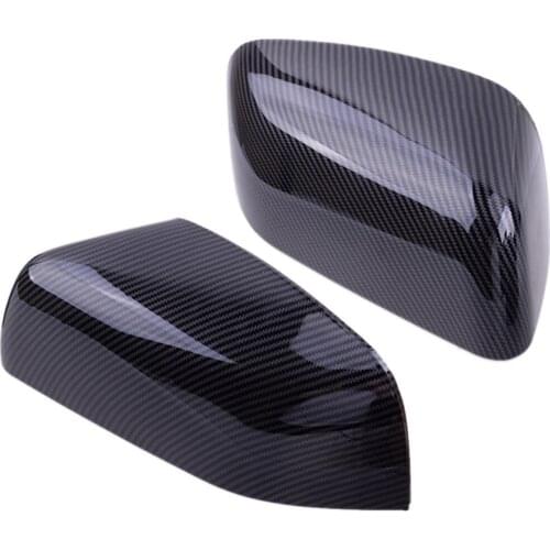 1 Pair Side Door Wing Rear View Mirror Cover Cap ABS Fit for Land Rover Range Rover Sport LR2 LR4 LR019962 LR015057 LR019961