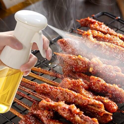 210ml Oil Spray Bottle Cooking Baking Vinegar Mist Sprayer Barbecue Spray Bottle for Home Kitchen Cooking BBQ Grilling Roasting