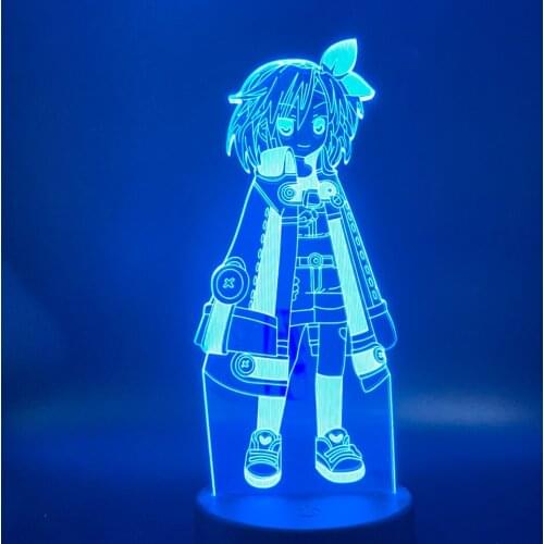 3D Night Light Lamp figure Lampara Blue Red 7/16 Color Changing Night Light Led 3D Lamp Visual Light Effece Night Light Led Kids
