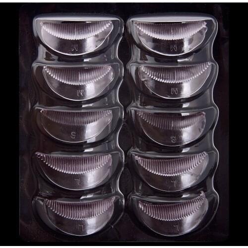 5Pairs Silicone Durable Eyelash Permanent Perm Curler Curling Root Lifting False Fake Eyelash Shield Pad Patches Makeup #248193