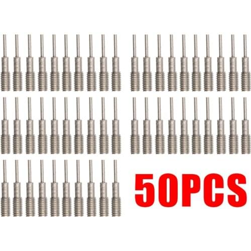 50pcs Watch Spare Pins Band Link Remover Repair Pin Strap Watch Link Spring Bars Adjuster Watchmaker Repair Tool Replacement Kit