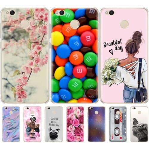 Cases For xiaomi Redmi 4X Case Cover Silicon Cute Cover For xiaomi Redmi 4X Pro Case Cover For xiaomi Redmi 4X Phone case