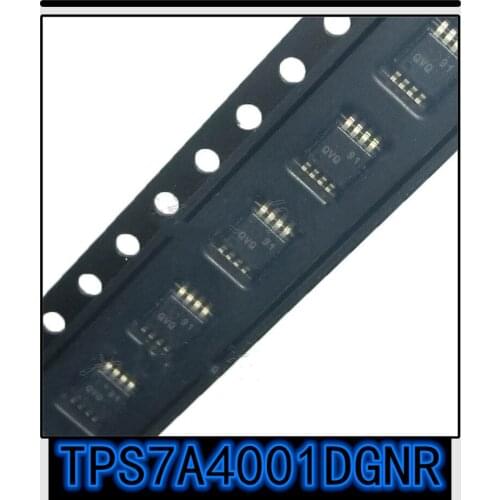 10PCS-100PCS Brand new original authentic TPS7A4001DGNR MSOP-8 TPS7A4001 MSOP8 Code: QVQ linear regulator chip