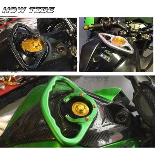 Motorcycle Passenger Handgrips Hand Grip Tank Grab Bar Handles Armrest For Suzuki GSXR 600 2004 - 2013 2005 2006 2007