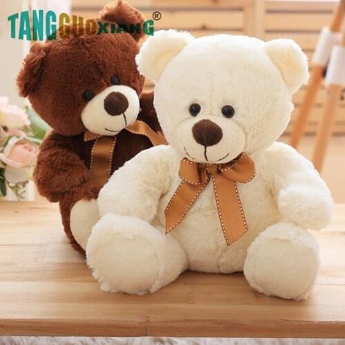 1pc 25/35cm High Quality Toy Cartoon Teddy Bear Plush Toys Stuffed Plush Animals Bear Doll Birthday Gift For Children
