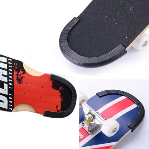 2pcs Skateboard Protection Strips Rails for Longboard Double Rocker Skateboard Cruiser