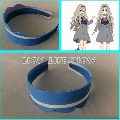 Anime DARLING in the FRANXX CODE 556 KOKORO Headband Hairpin White Headwear Blue Cosplay prop