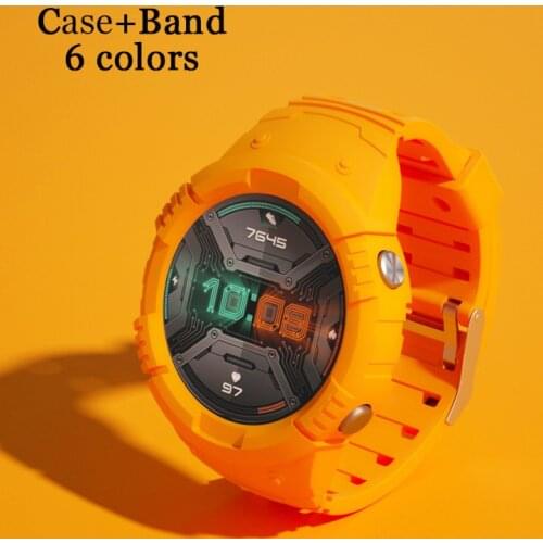 Silicone strap for Honor GS Pro Watch 42mm 46mm Watchband Bracelet Sport Smart watch Replacement Strap For Huawei GT2 2e Strap