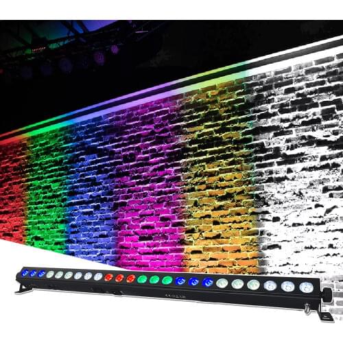 LED 24X4W RGBW 4IN1 Wall Wash Light DMX512 Par led Bar Light DJ Disco Club DMX Stage Party Show Effect Lighting Beam Wash 2IN1