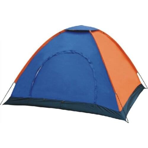 Outdoor Camping U-shaped Couple Exhibition Sports Equipment Mountain Easy To Carry, Waterproof 3-4 People Supplies Tent