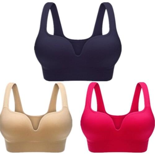 TrowBridge Push Up Womens Bras Breathable Sports Top Bra Sexy Lingerie Seamless Underwear Wire Free Brassiere Hot Tube Top S-XL
