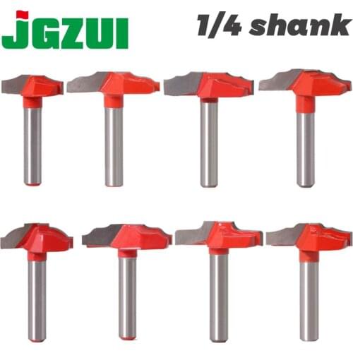 1pc 1/4"SH Woodworking Door Frame Lace Knife Door Engraving Profiled Lace Cabinet Engraving Knife Imported Milling Cutter