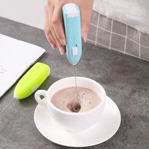 1PC Coffee Chocolate Milk Frother Kitchen Whisk Mixer Hand Milk Jugs Foamer For Cappuccino Creamer Frothy Blend Whisker Hot Sale