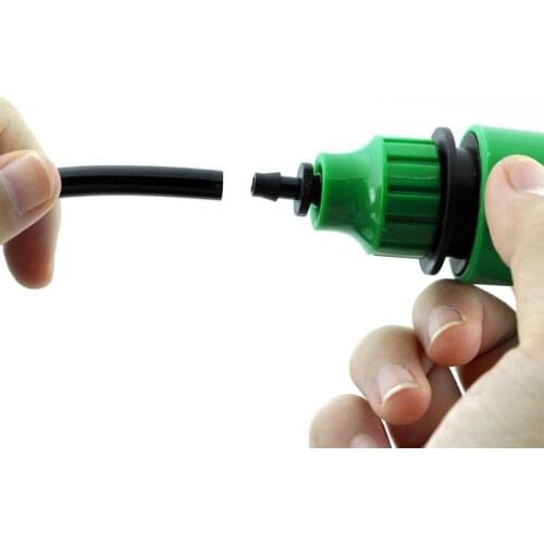 1PC 4/7mm 8/11mm Hose Garden Quick Connector Tap Adapter Pipe Garden diameter Joint Watering Micro Irrigation Drip 4/8mm In E9Z9