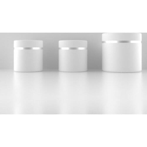 24pcs/lot)30g,50g,100g PP Hand cream Jar Empty cosmetics container,white small round plastic box,hand cream Jar