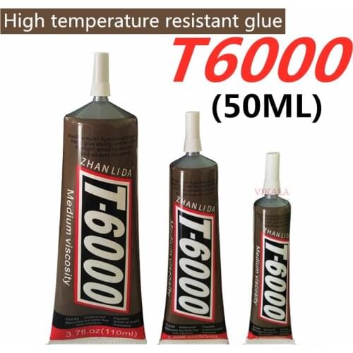 50ml High Temperature Resistant T6000 Super Glue Strong Adhesive for Diy Diamond Painting Cloth Metal Fabric Rhinestones
