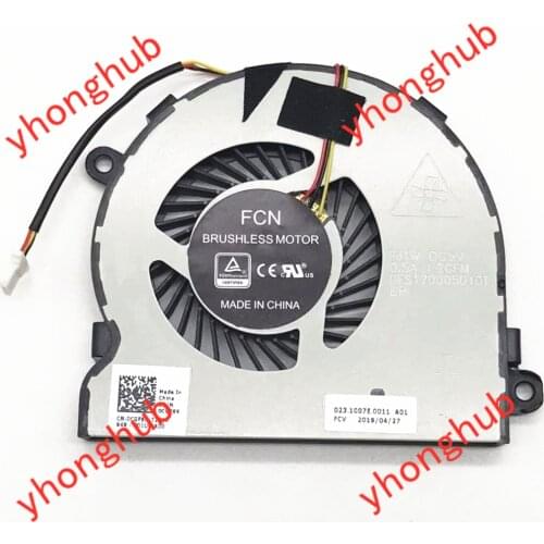 ARX FN0570-A1033L2AL Server Cooling Fan DC 5V 0.50A 3-Wire
