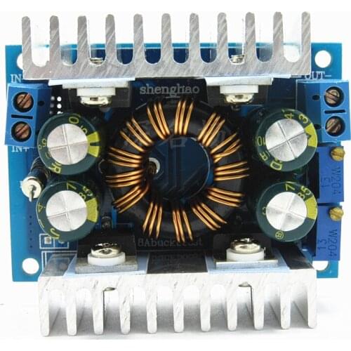 DC-DC 8A Solar Voltage Regulator Charging Module, Automatic Lifting Voltage Adjustable Power Module