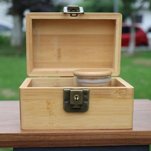 Wood Storage Box Lock Design Jewelry Container Dustproof Sundries Case Workmanship Valuable Object Organizer Birthday Gift Box