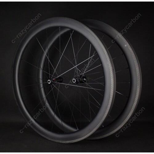 FIERCE Hot Aerodynamic Carbon Road 35mm Climbing Wheelset 700C Novatec Carbon NOVATEC 61/62CB Straight pull Special Brake Track