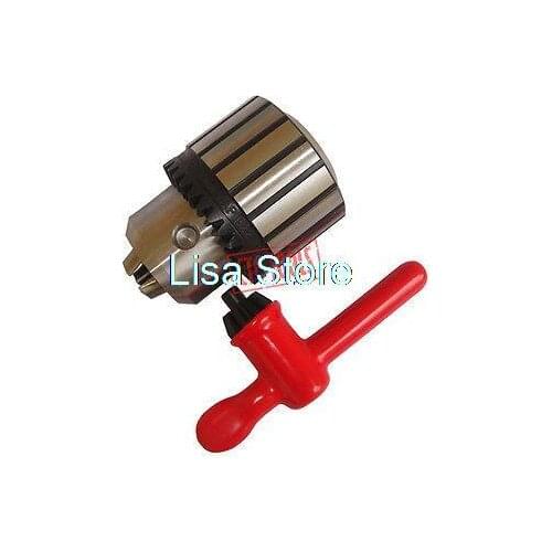 GOOD ITEM ! #L1703 1-13MM DRILL CHUCK WITH KEY - FOR B16 ARBOR CNC MILLING DRILLING LATHE 1PCS