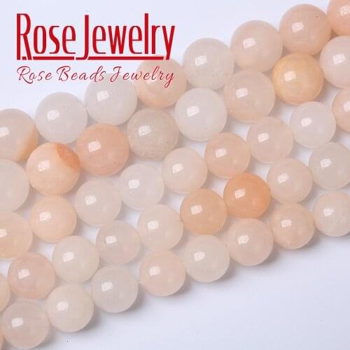 Wholesale Natural Light Pink Aventurine Stone Round Beads 15'' Strand 4/6/8/10/12 mm For Jewelry Making DIY Bracelet Necklace