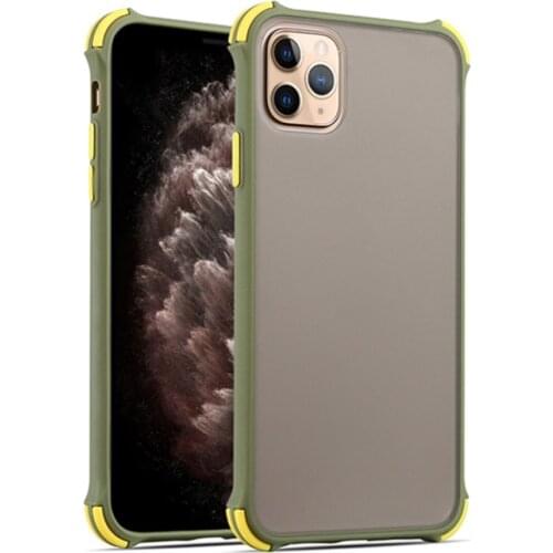 Skin Matte Silicone Cover Shockproof Bumper Phone Case for iPhone 11 12 Pro Max X Phone Case XR XS MAX 7P 8Plus SE 2020 Case