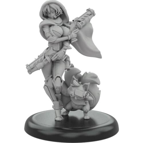40mm Base , Resin Model Figure GK , Unassembled and unpainted kit