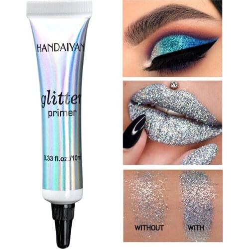 Eyeshadow Primer Sequined Cosmetic Eye Lips Makeup Long Lasting Glitter Gel Eyes Make Up Cream Multifunction Glue ZRR461