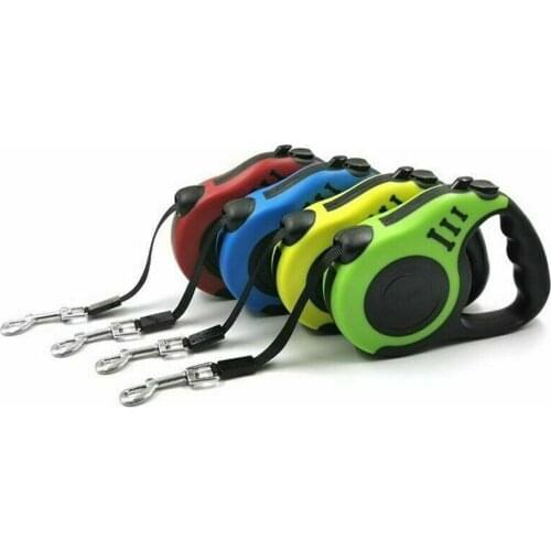 Durable Dog Leash Retractable Nylon Lead Extending Puppy Walking Running Lead поводок для собак