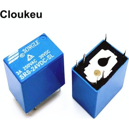 SRS-24VDC-SL 3A Relay DIP6
