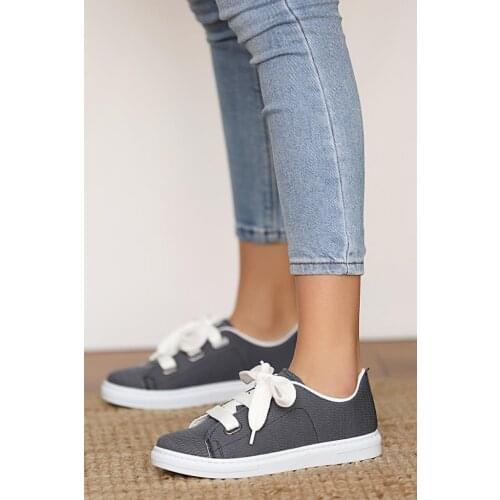 Pink Potin Women Shoes A320-20Gri Linen