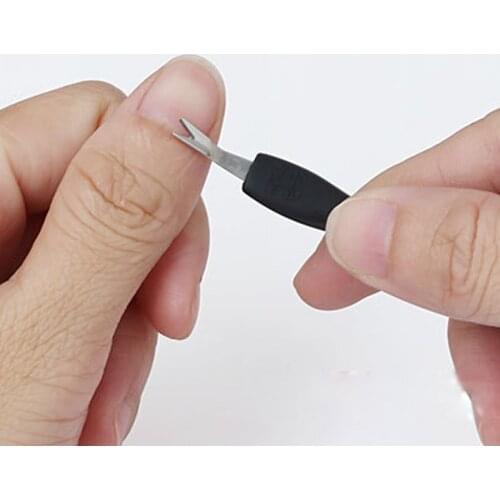 New Xiaomi Cuticle Remover Dead Skin Pusher Surgical Grade Stainless Steel Nail Art Manicure Tools Scraper Nail Cleaner Trimmer