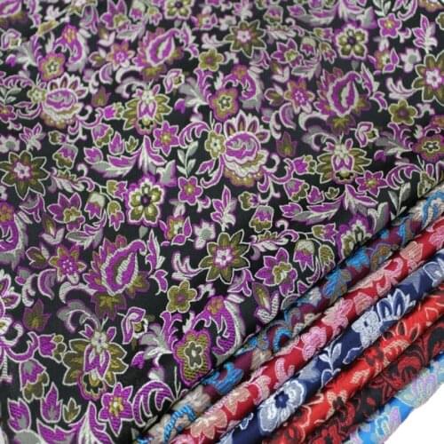 Woven Damask Hanfu Ancient Costume Chinese Dress Baby Clothes Kimono Cos Silk Satin Sewing Fabric